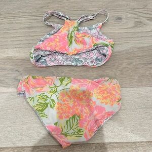 Kids girls reversible bikini
